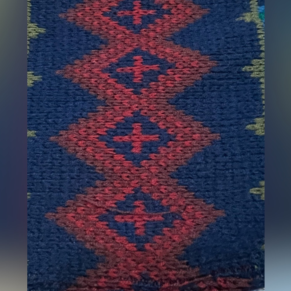 Vintage 90s Trend Basic Geometric Pattern Acrylic… - image 2